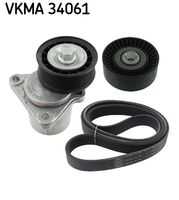 Комплект поликлинового ремня SKF VKMA34061
