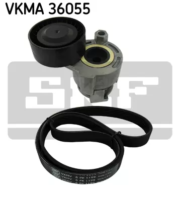 VKMA36055 SKF Комплект поликлинового ремня