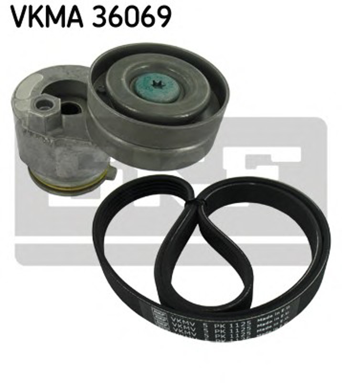 Комплект поликлинового ремня SKF VKMA36069