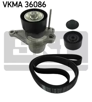 VKMA36086 SKF Комплект поликлинового ремня