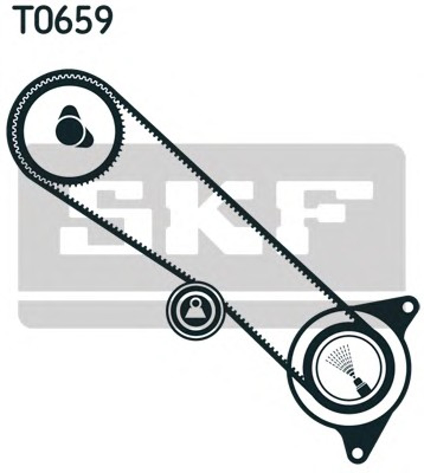 Комплект грм SKF VKMA91022