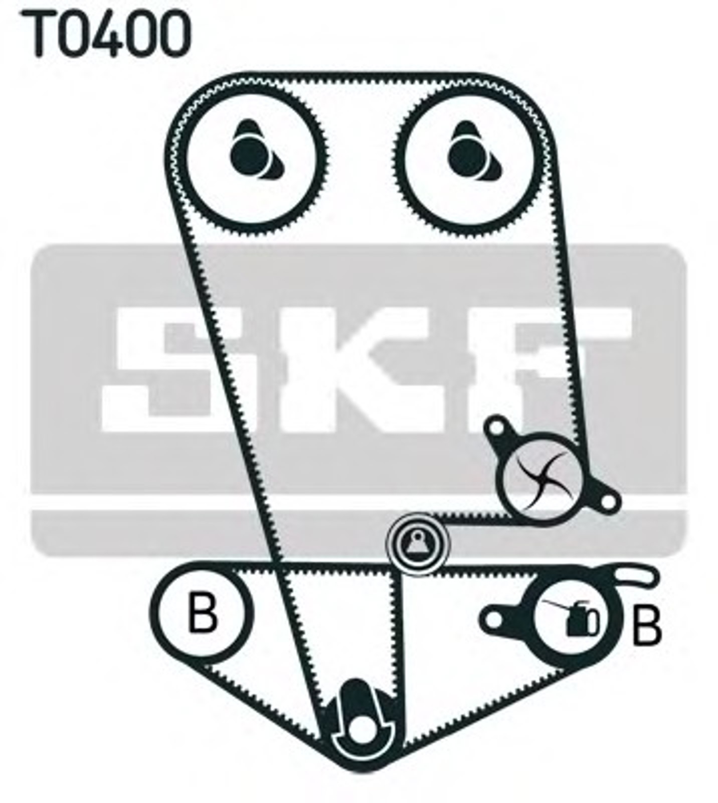 Комплект грм SKF VKMA93014