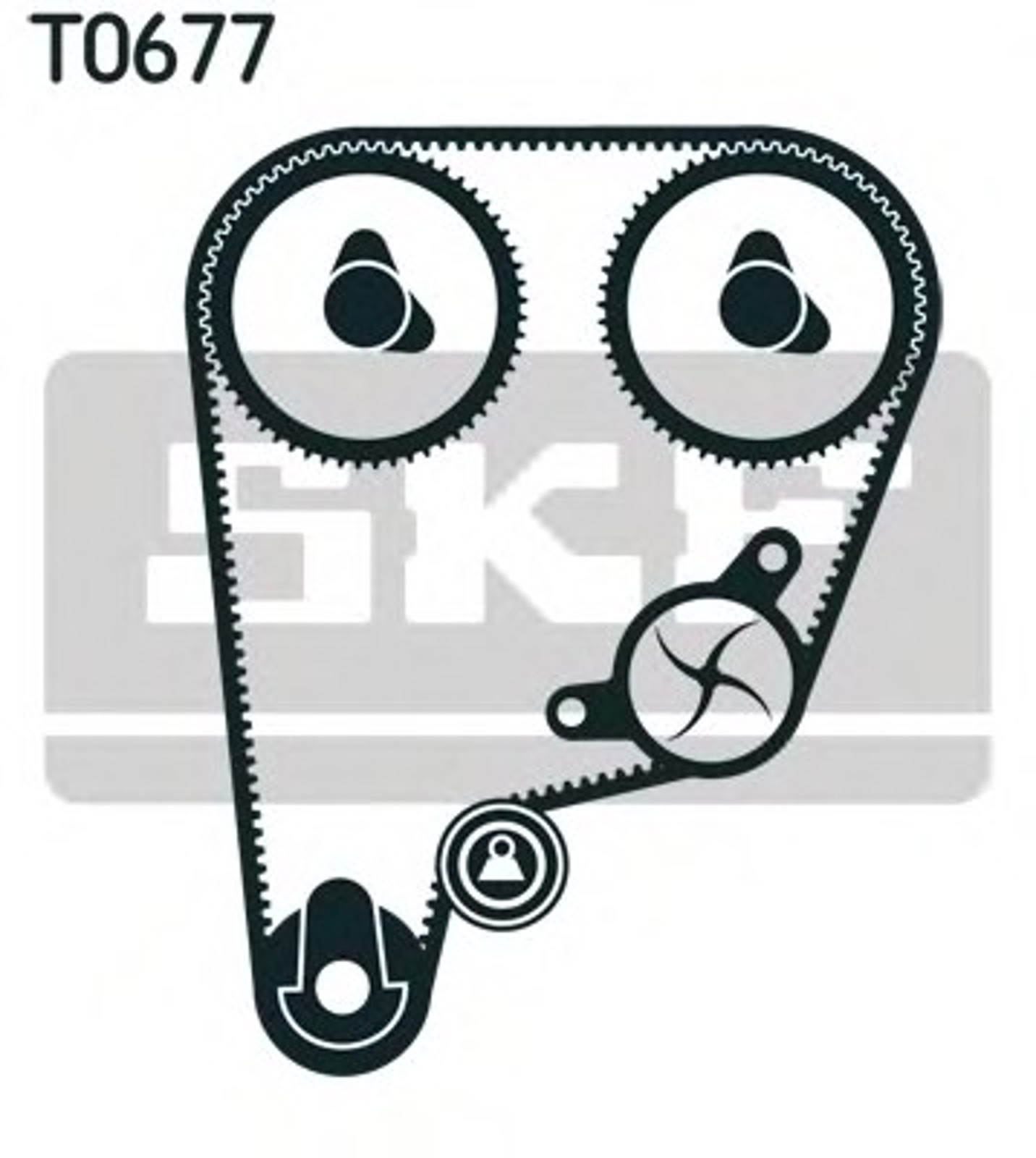 Комплект грм SKF VKMA93201