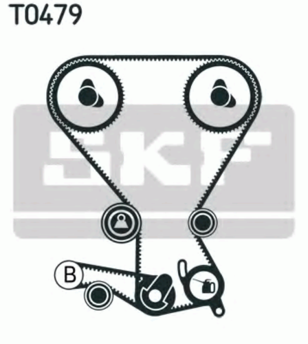 VKMA95005 SKF Комплект ГРМ