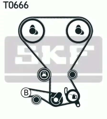 VKMA95620 SKF Комплект ГРМ