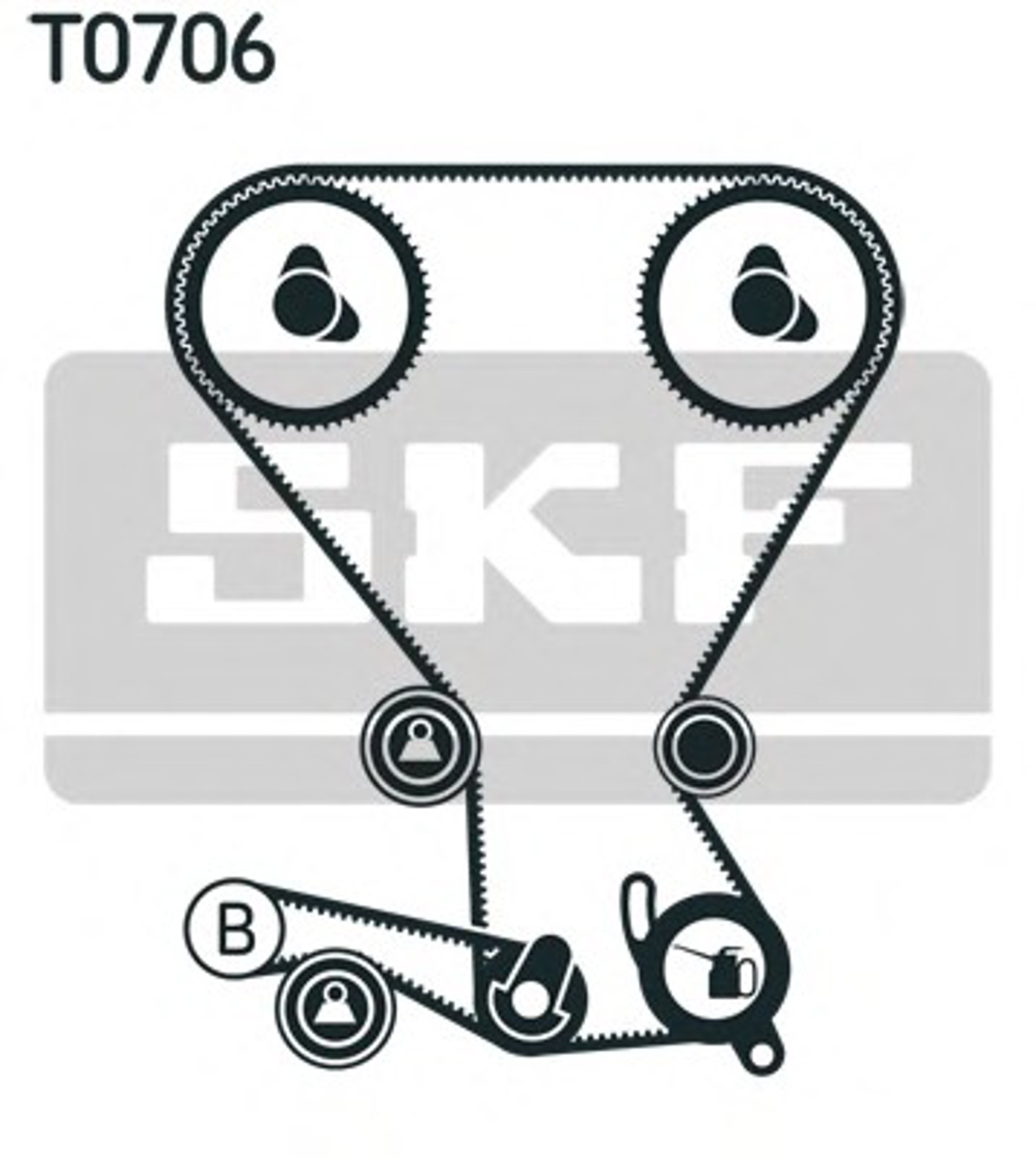 Комплект грм SKF VKMA95958