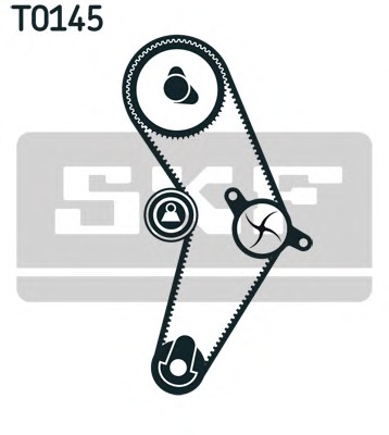 VKMC01113-1 SKF Комплект ремня ГРМ