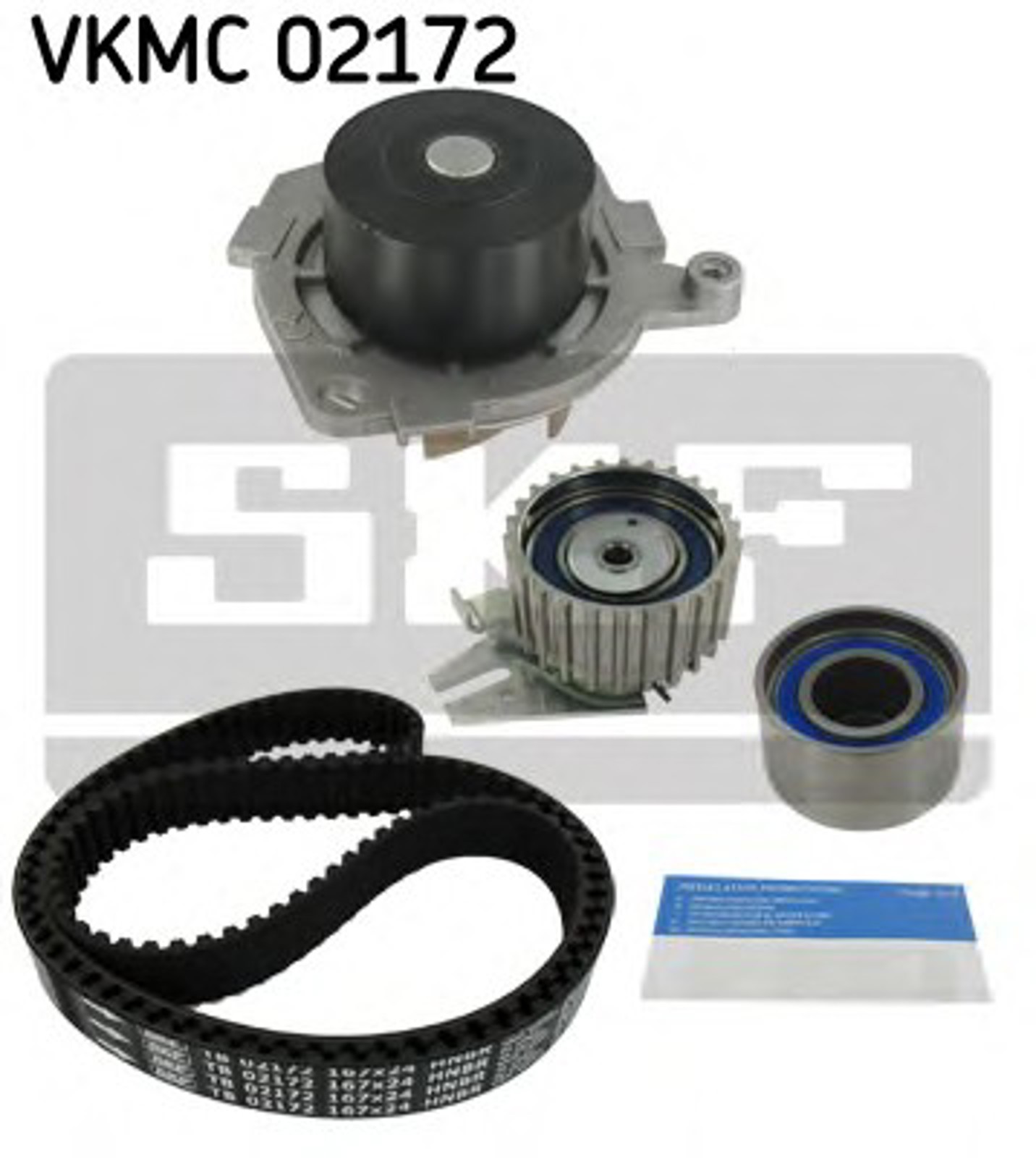 Комплект грм с водяным насосом SKF VKMC02172