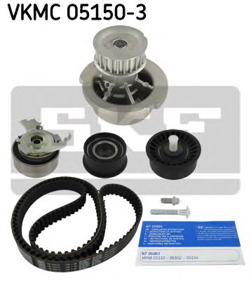 VKMC05150-3 SKF Комплект ГРМ с водяным насосом