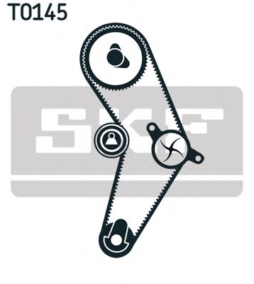 Комплект грм с водяным насосом SKF VKMC06009