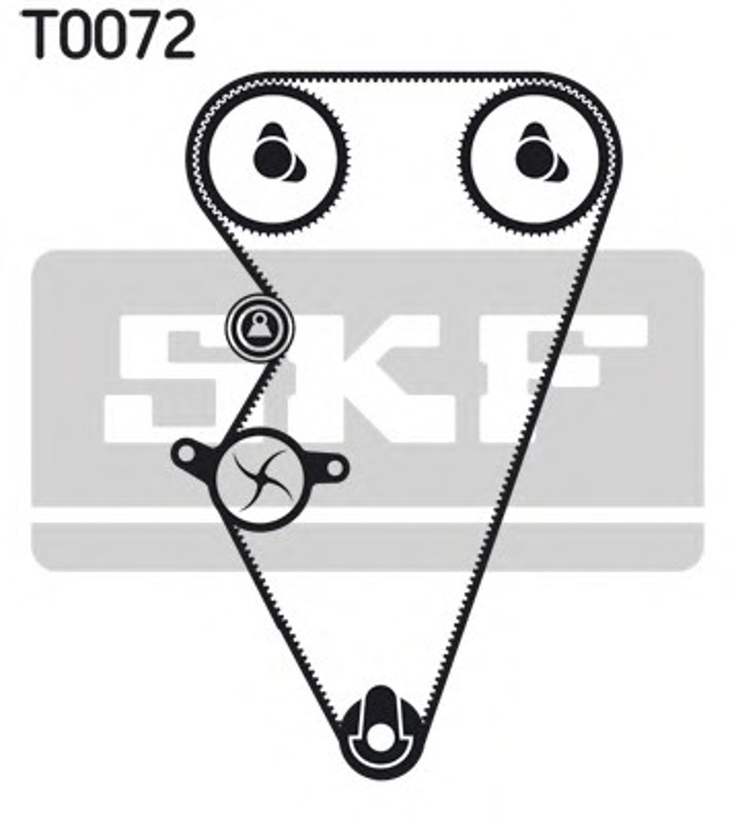 Комплект грм с водяным насосом SKF VKMC07310