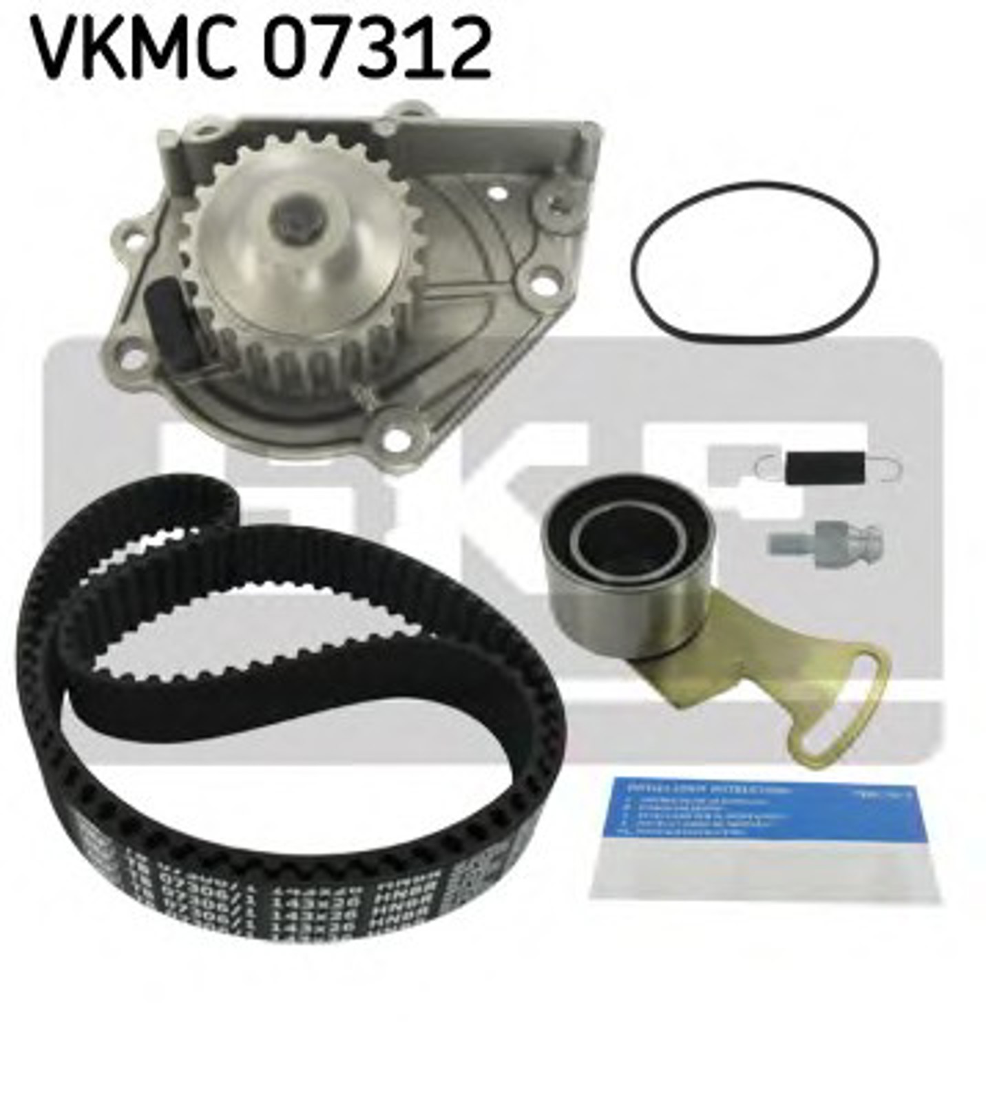 Комплект грм с водяным насосом SKF VKMC07312