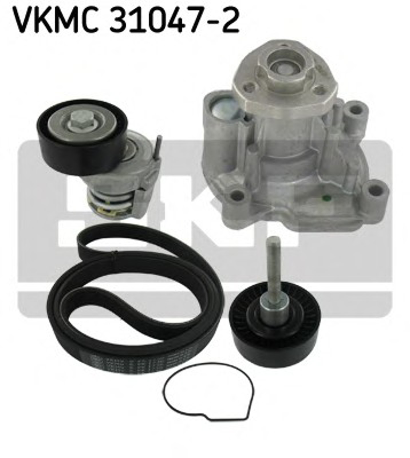 Комплект поликлинового ремня SKF VKMC31047-2
