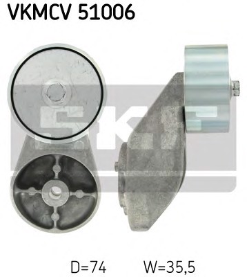 VKMCV51006 SKF Ролик приводного ремня