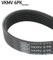 Поликлиновой ремень (ручейковый) SKF VKMV6PK1076