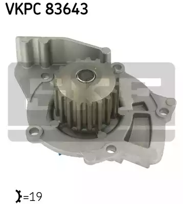 Водяная помпа SKF VKPC83643