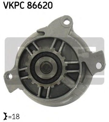 Водяная помпа SKF VKPC86620