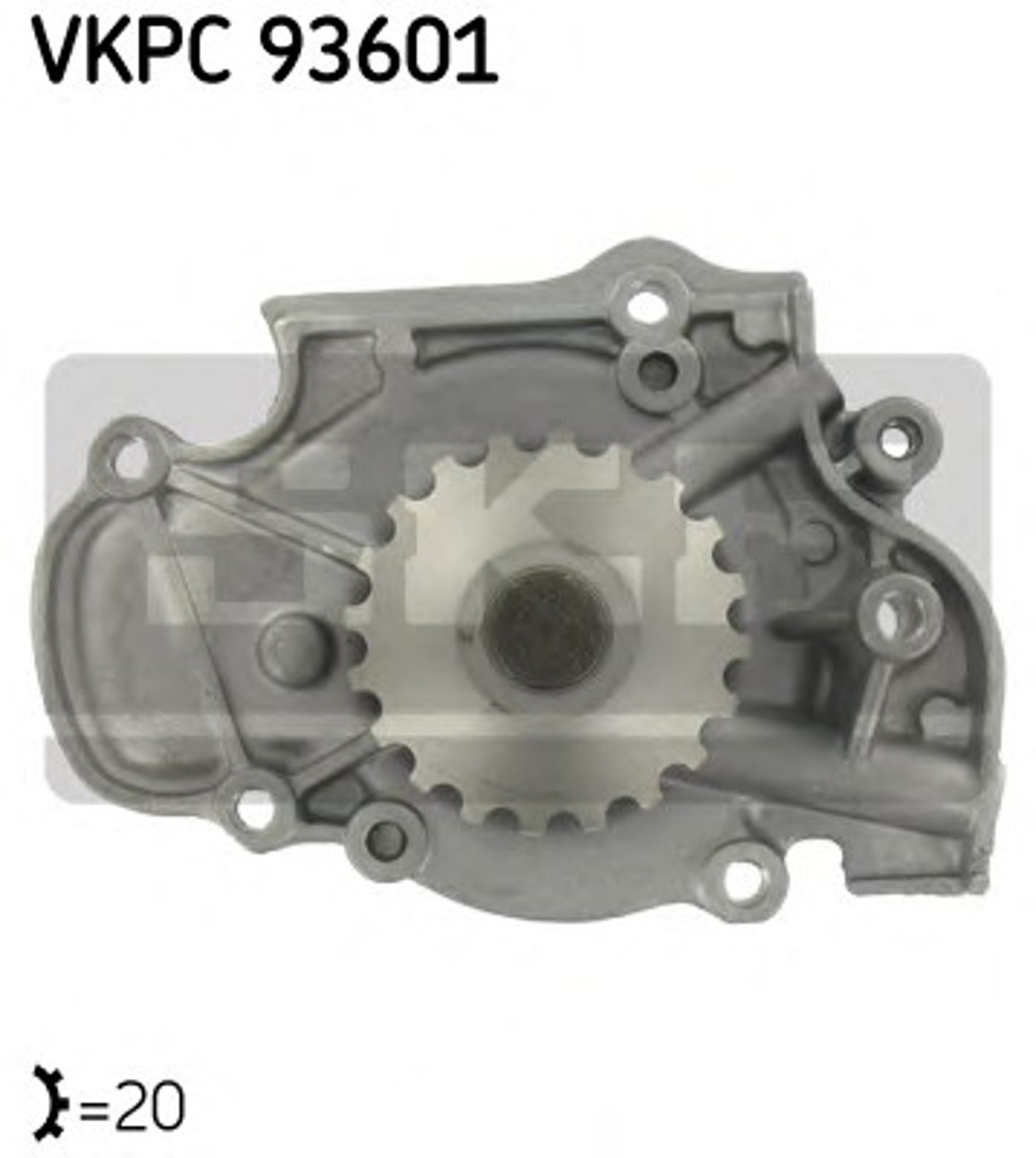 Насос водяной SKF VKPC93601