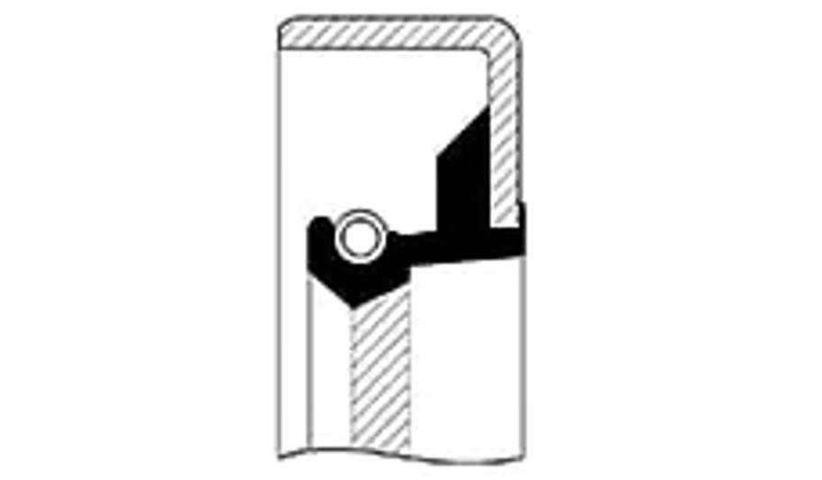 Сальник кпп SKT 040322-P