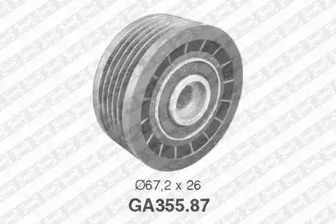 Ролик поликлинового ремня SNR GA355.87