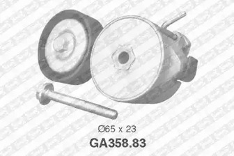 GA358.83 SNR Ролик натяжной поликлинового ремня