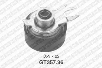 Ролик натяжной ремня грм SNR GT357.36
