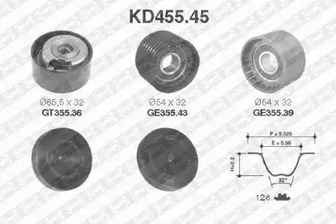 KD455.45 SNR Комплект ГРМ