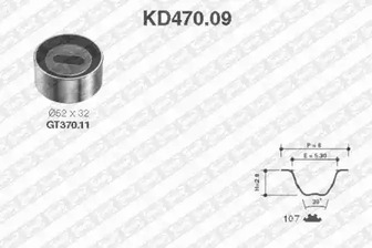 Комплект грм SNR KD470.09