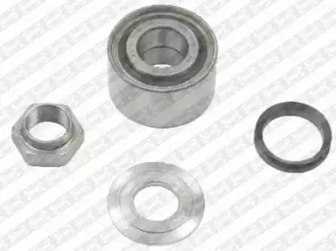 Комплект подшипника ступицы колеса SNR R166.15