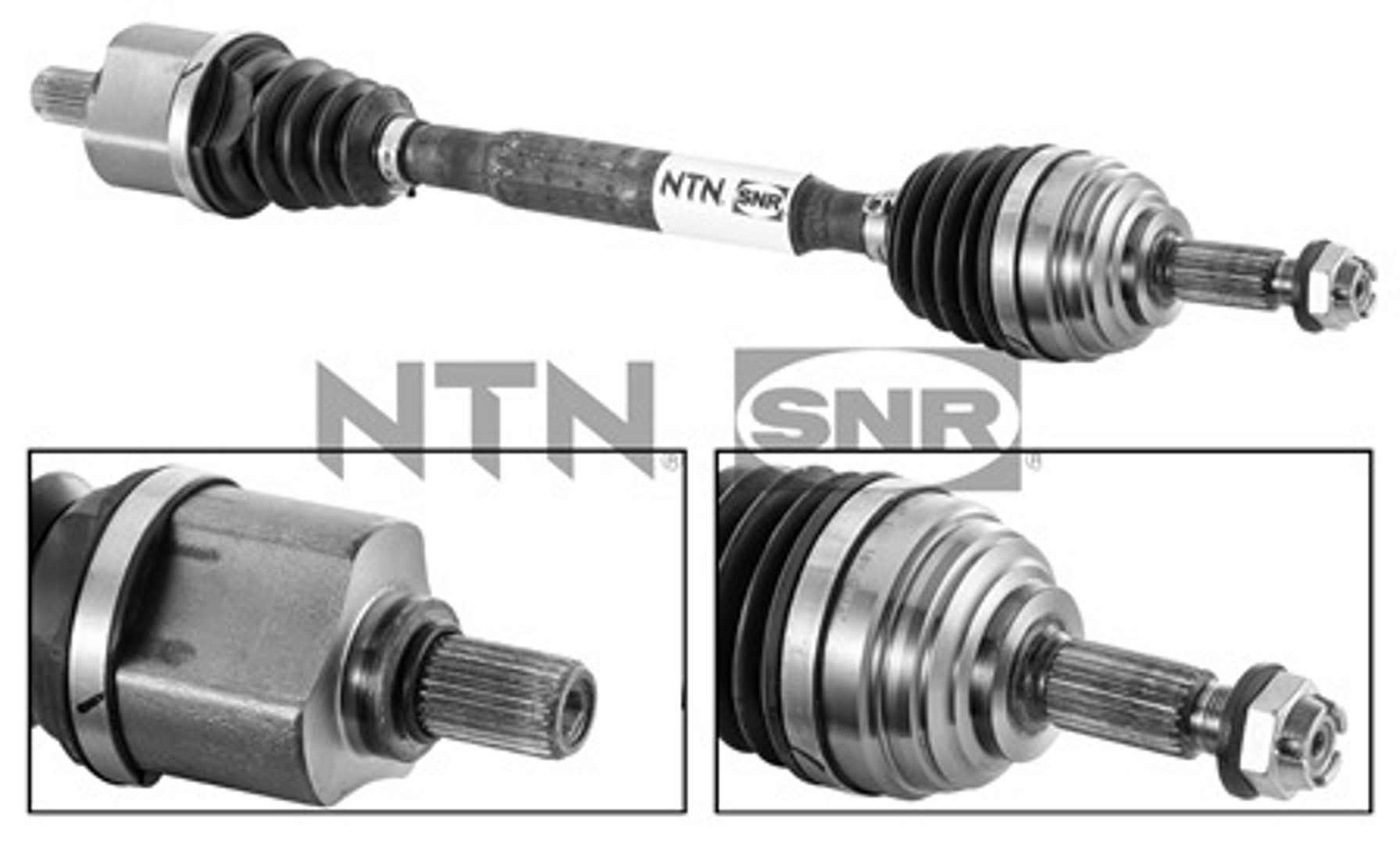 Полуось SNR DK55.007