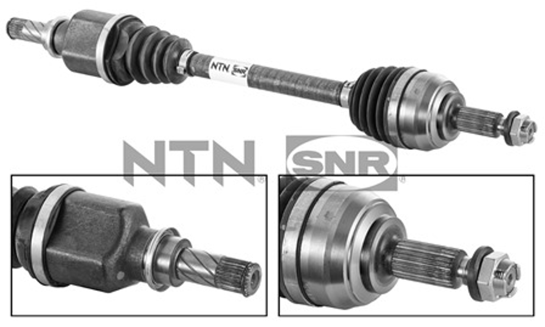 Полуось SNR DK55.141