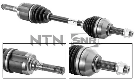 Полуось nissan qashqai/qashqai +2 i (j10 nj10 jj10e) 07-13 SNR DK68.004