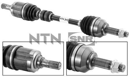 Полуось SNR DK68.006