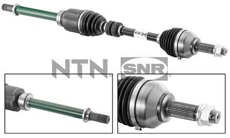 Полуось nissan qashqai/qashqai +2 i (j10 nj10 jj10e) 07-13 SNR DK68.007