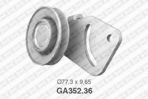 Ролик натяжителя ручейкового ремня SNR GA352.36