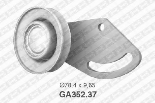 Ролик натяжителя ручейкового ремня SNR GA352.37