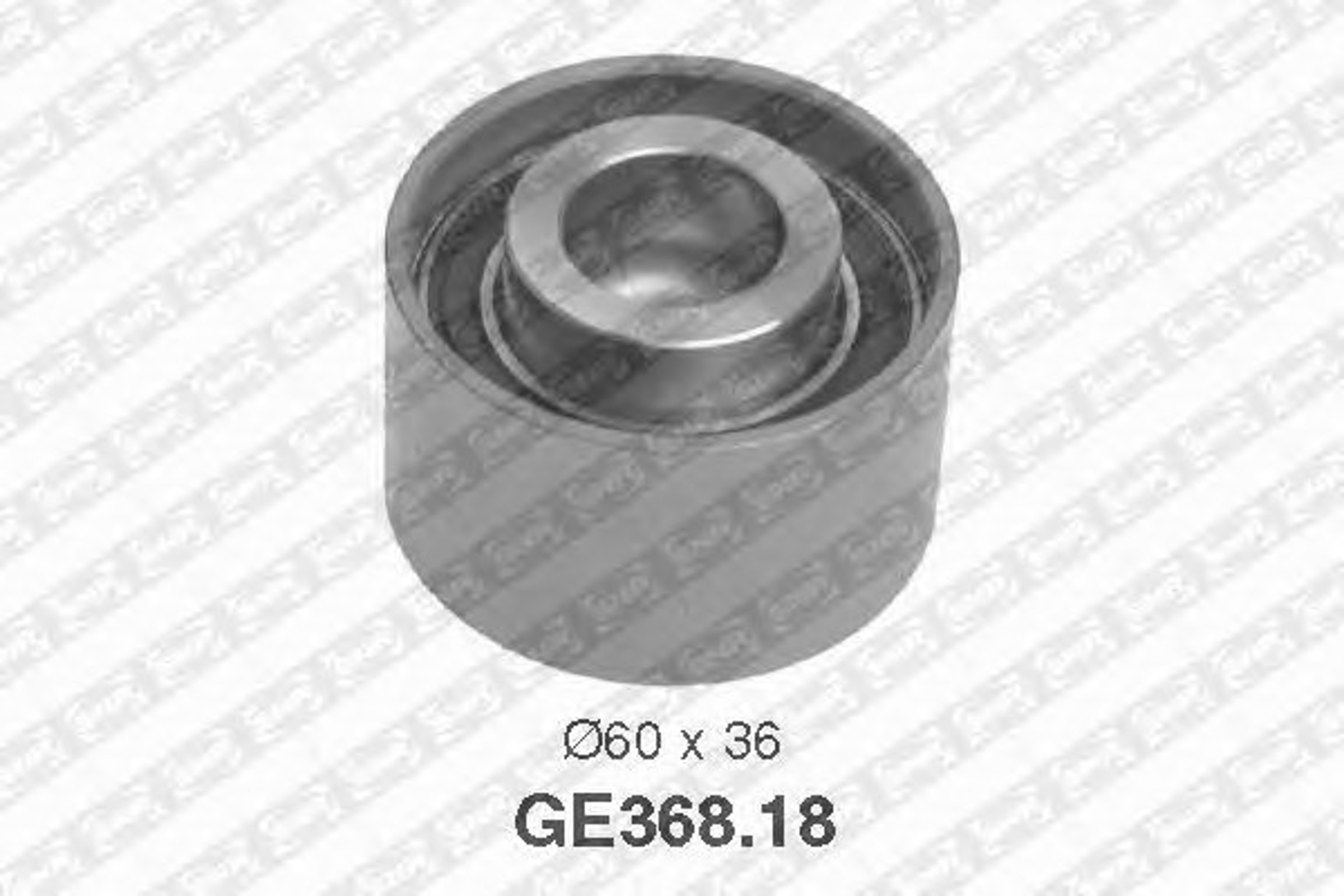 Ролик промежуточный ремня грм SNR GE368.18