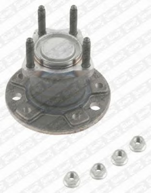 Комплект подшипника ступицы колеса SNR R153.34