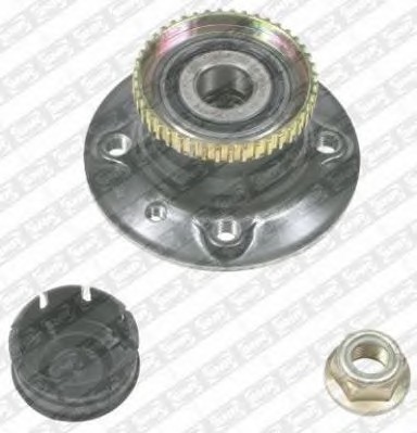 Комплект подшипника ступицы колеса SNR R155.56