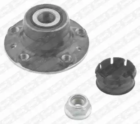 Комплект подшипника ступицы колеса SNR R155.66