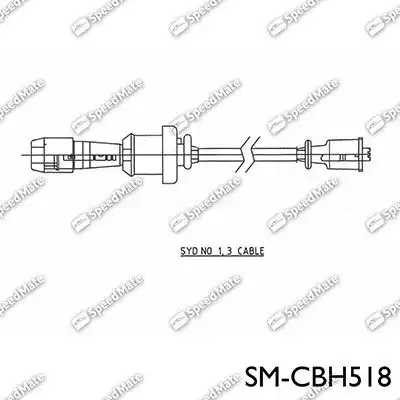 Провода зажигания SPEEDMATE SM-CBH518