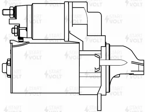 Стартер 11kw СТАРТВОЛЬТ LST 0503