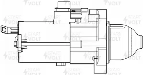 Стартер 1.6квт СТАРТВОЛЬТ LST 2310