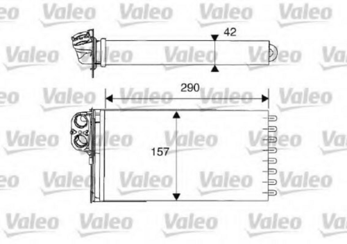 10-35057-SX STELLOX Теплообменник, отопление салона