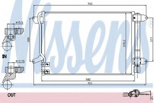 Конденсатор, кондиционер STELLOX 10-45270-SX