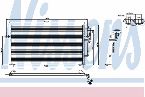 Конденсатор кондиционера STELLOX 10-45787-SX