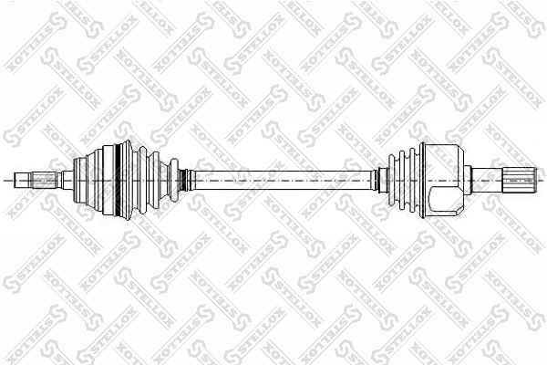 158 1002-SX STELLOX привод левый