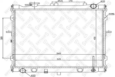 10-25170-SX STELLOX Запчасть