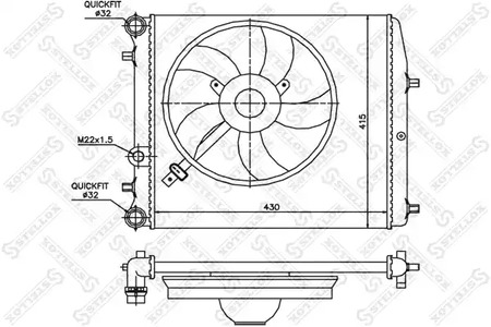 10-26241-SX STELLOX Запчасть