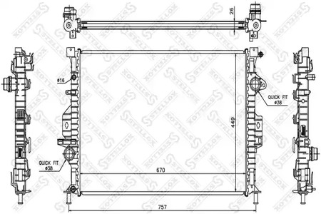 10-26464-SX STELLOX Запчасть